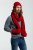 Набор Nordkyn Full Set с шарфом, красный